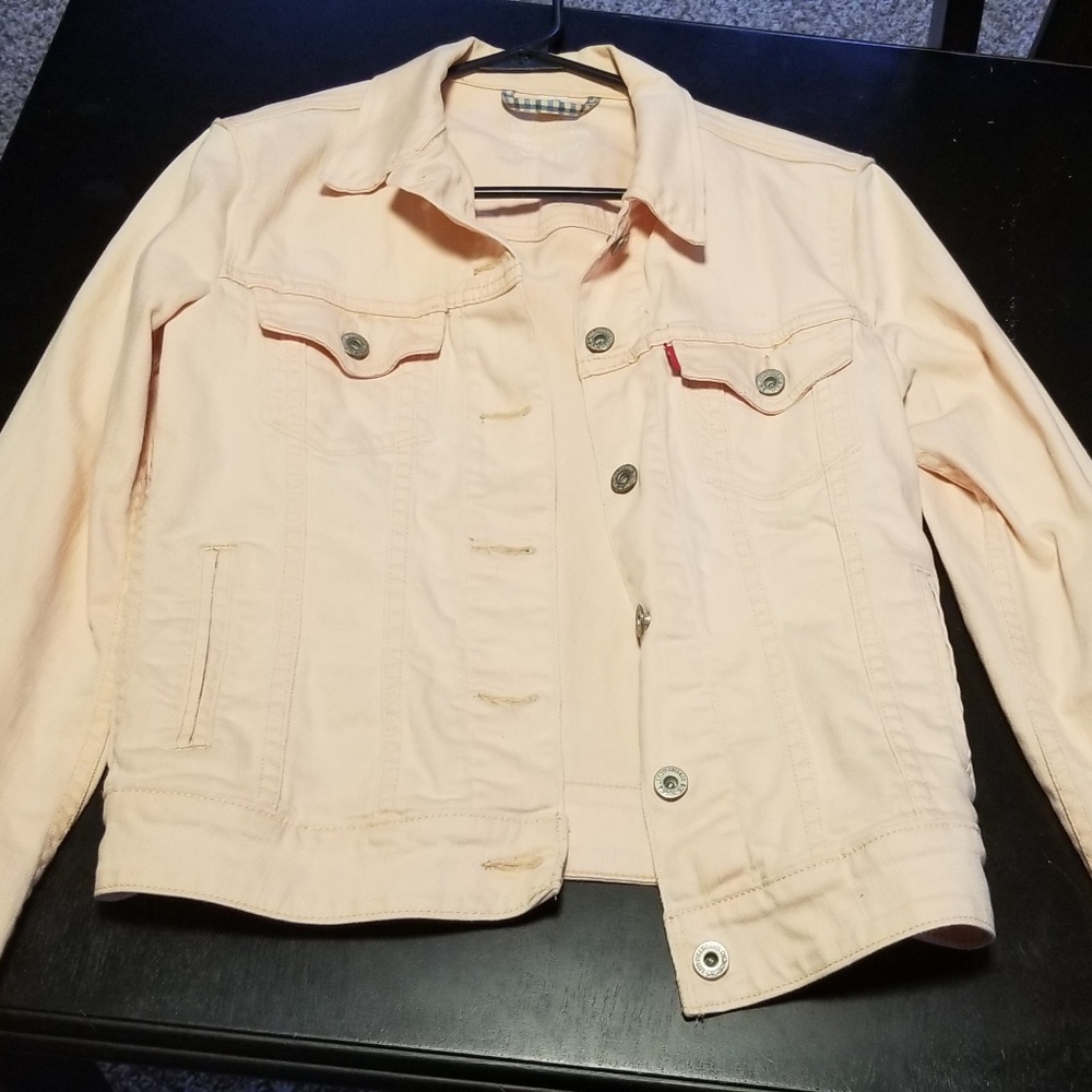 Levi pink jean Jacket